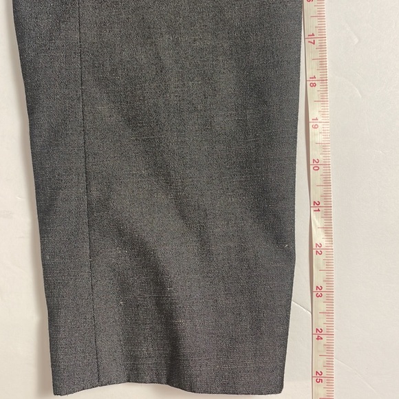 Halogen Women's Linen Blend Blazer Dark Gray Three Button Tie Belt Lined Size 16 - Picture 14 of 14